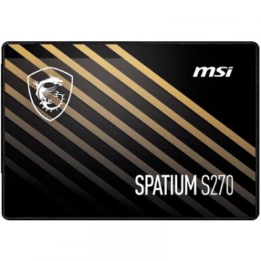 Накопитель SSD MSI 2.5" 480GB Spatium S270 Фото
