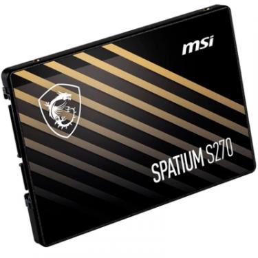 Накопитель SSD MSI 2.5" 480GB Spatium S270 Фото 2