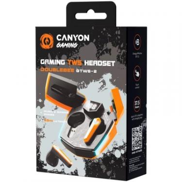 Наушники Canyon GTWS-2 Gaming Orange Фото 5