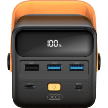Батарея универсальная XO 50000mAh, PD/20W, QC3.0/22.5W, flashlight, Input(T Фото 1