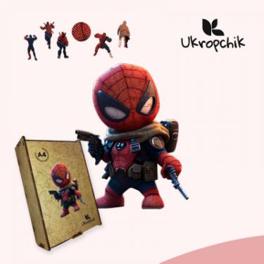 Пазл Ukropchik дерев'яний Супергерой Дедпул size - M в коробці з Фото 4