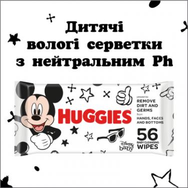 Детские влажные салфетки Huggies Mickey Mous 56 шт Фото 6