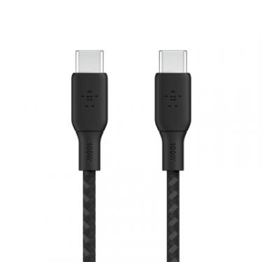 Дата кабель Belkin USB-C to USB-C 3.0m 100W black Фото 1