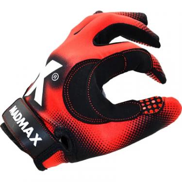 Перчатки для фитнеса MadMax MXG-101 X Gloves Black/Grey/Red L Фото 9
