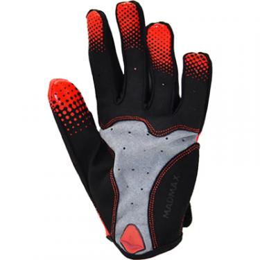 Перчатки для фитнеса MadMax MXG-101 X Gloves Black/Grey/Red L Фото 2