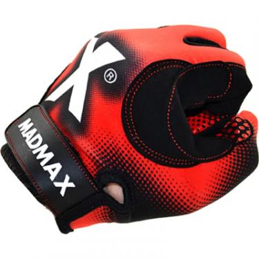 Перчатки для фитнеса MadMax MXG-101 X Gloves Black/Grey/Red L Фото 5