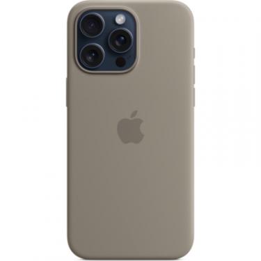 Чехол для мобильного телефона Apple iPhone 15 Pro Max Silicone Case with MagSafe Clay Фото 1