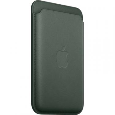 Чехол для мобильного телефона Apple iPhone FineWoven Wallet with MagSafe Evergreen Фото 2