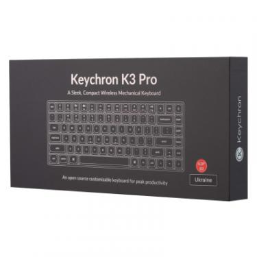 Клавиатура Keychron K3 PRO 84Key Gateron Brown Low Profile QMK UA RGB Фото 12