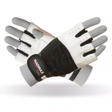 Перчатки для фитнеса MadMax MFG-248 Clasic White S Фото