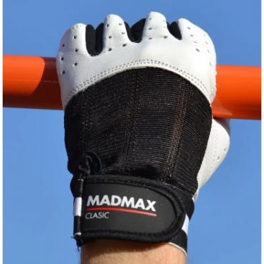 Перчатки для фитнеса MadMax MFG-248 Clasic White S Фото 8