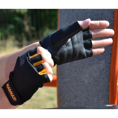 Перчатки для фитнеса MadMax MFG-251 Rainbow Orange M Фото 7