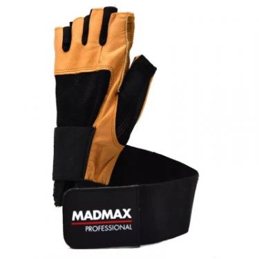 Перчатки для фитнеса MadMax MFG-269 Professional Brown XXL Фото 1