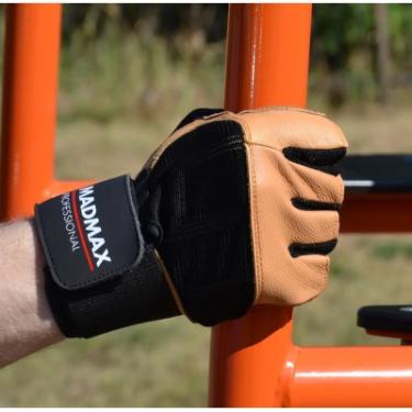 Перчатки для фитнеса MadMax MFG-269 Professional Brown XXL Фото 4