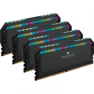 Модуль памяти для компьютера Corsair DDR5 64GB (4x16GB) 6200 MHz Dominator Platinum RGB Фото 1