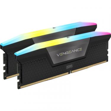 Модуль памяти для компьютера Corsair DDR5 64GB (2x32GB) 6400 MHz XMP 3.0 Vengeance RGB Фото 1
