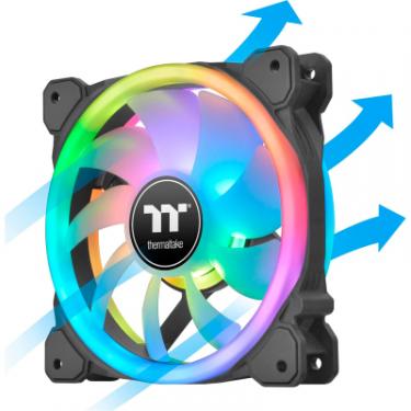 Кулер для корпуса ThermalTake SWAFAN 14 RGB Radiator Fan TT Premium Edition 3 Pa Фото 4