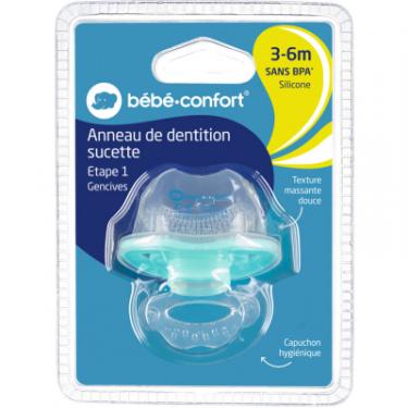 Пустышка Bebe Confort прорізувач для зубів (Mineral Blue) Фото 1