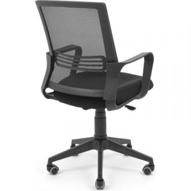 Офисное кресло Richman Джина Пластик Піастра Сітка чорна Фото 3