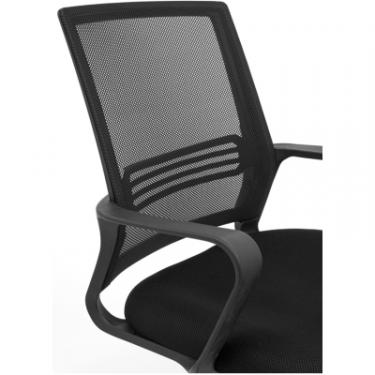 Офисное кресло Richman Джина Пластик Піастра Сітка чорна Фото 6
