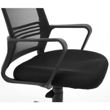 Офисное кресло Richman Джина Пластик Піастра Сітка чорна Фото 7
