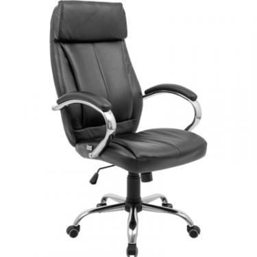 Офисное кресло Richman Монреаль Хром M-1 (Tilt) Чорне Фото
