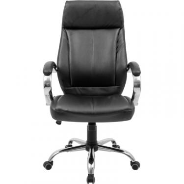 Офисное кресло Richman Монреаль Хром M-1 (Tilt) Чорне Фото 1
