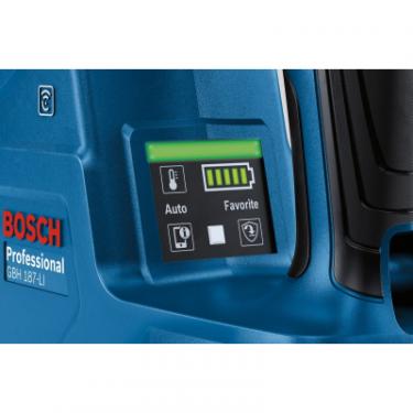 Перфоратор Bosch GBH 187-LI Professional 2*18 В 5 Аг, SDS-Plus, 2.4 Фото 7