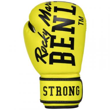 Боксерские перчатки Benlee Chunky B PU-шкіра 8oz Жовті Фото 1