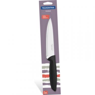 Кухонный нож Tramontina Plenus black Chef 152 мм Фото 2