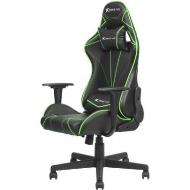 Кресло игровое Xtrike ME Advanced Gaming Chair GC-909 Black/Green Фото 1