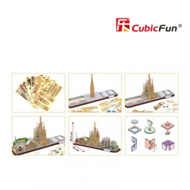 Пазл Cubic Fun Тривимірна головоломка-конструктор City Line Barce Фото 2