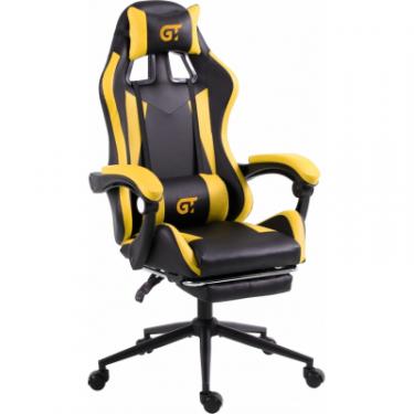 Кресло игровое GT Racer X-2323 Black/Yellow Фото 1