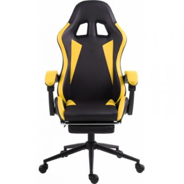 Кресло игровое GT Racer X-2323 Black/Yellow Фото 4