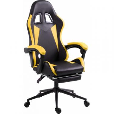 Кресло игровое GT Racer X-2323 Black/Yellow Фото 5