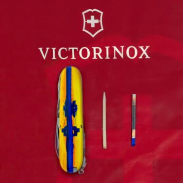 Нож Victorinox Huntsman Ukraine 91 мм Марка з трактором Фото 5
