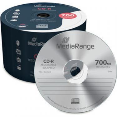 Диск CD Mediarange CD-R 700MB 80min 52x speed, Cake 50 Фото