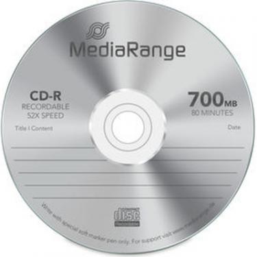 Диск CD Mediarange CD-R 700MB 80min 52x speed, Cake 50 Фото 2