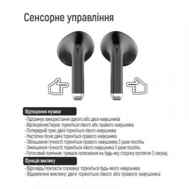 Наушники ColorWay Slim TWS-2 Earbuds Black Фото 7