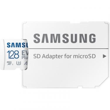Карта памяти Samsung microSDXC 128GB C10 UHS-I R130MB/s Evo Plus + SD Фото 5