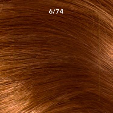 Краска для волос Wella Color Perfect 6/74 Бурштиновий темно-русявий Фото 1
