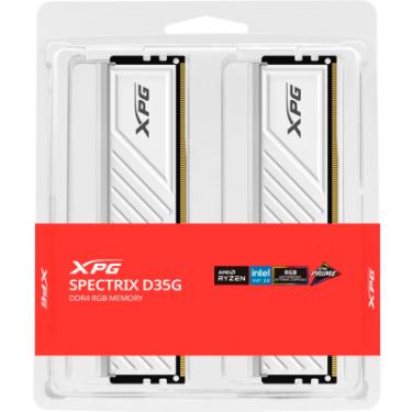 Модуль памяти для компьютера ADATA DDR4 32GB (2x16GB) 3600 MHz XPG Spectrix D35G RGB Фото 4