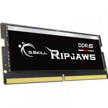 Модуль памяти для ноутбука G.Skill SoDIMM DDR5 16GB 4800 MHz Ripjaws Фото 1