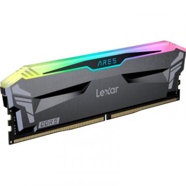 Модуль памяти для компьютера Lexar DDR5 32GB (2x16GB) 6000 MHz Ares RGB Black Фото 1