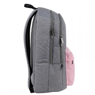 Рюкзак школьный GoPack Education Teens 140L-1 сіро-рожевий Фото 5