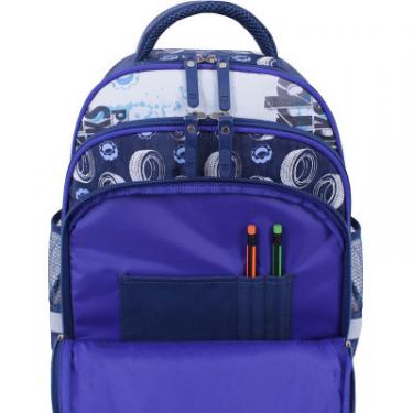 Рюкзак школьный Bagland Mouse 225 синій 551 (0051370) Фото 3