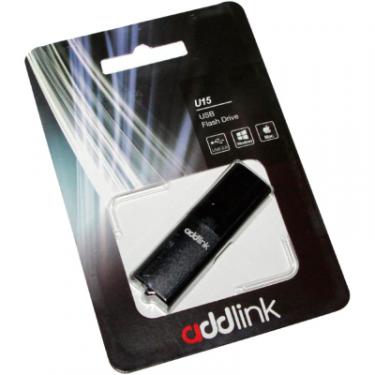 USB флеш накопитель AddLink 64GB U15 Gray USB 2.0 Фото 1