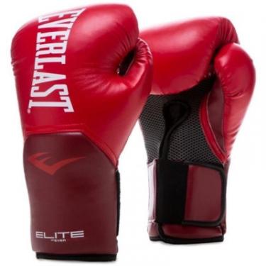 Боксерские перчатки Everlast Elite Training Gloves 870280-70-4 червоний 10 oz Фото