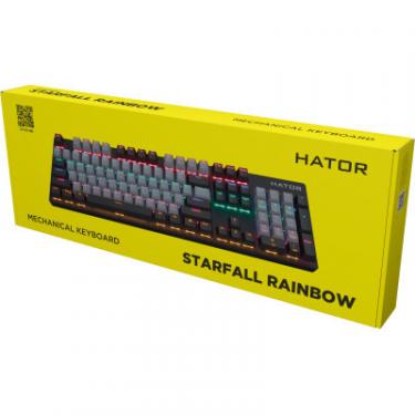 Клавиатура Hator Starfall Rainbow Origin Blue USB Grey/Black Фото 6