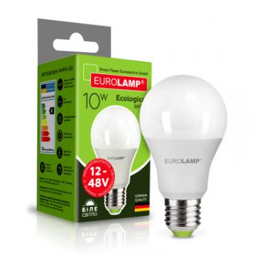 Лампочка Eurolamp LED ECO A60 10W E27 4000K 12-48V Фото